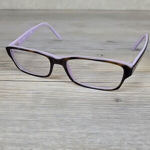 Ray-Ban RB5169 5240 Eyeglasses Frame Brown Tortoise Purple 52-16-140 Rectangular